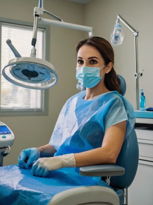 Dental Patient's Apron Disposable
