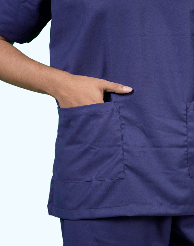 Dark Blue Scrub Suit Male - Image 4