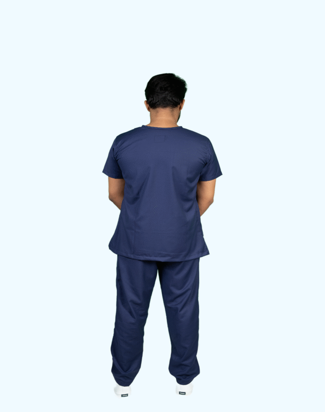 Dark Blue Scrub Suit Male - Image 2