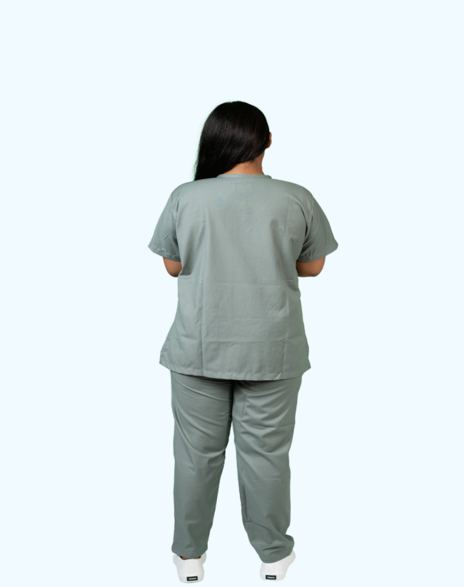 Olive Green Scrub Suit Female - Image 4