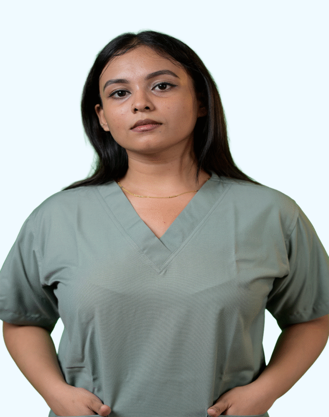 Olive Green Scrub Suit Female - Image 2
