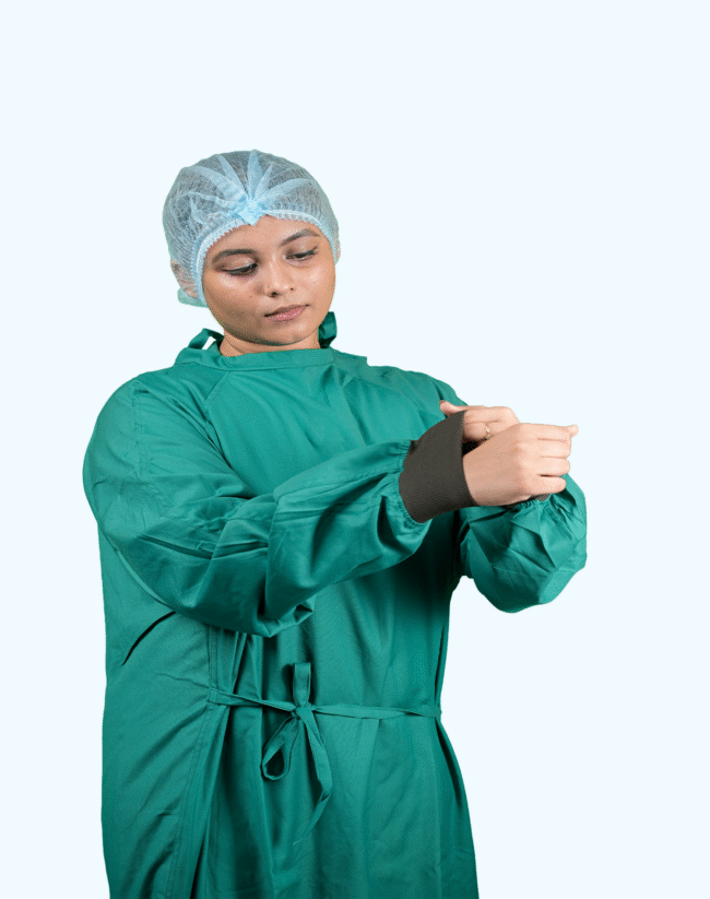 Surgeon's Gown Green Female - Image 2
