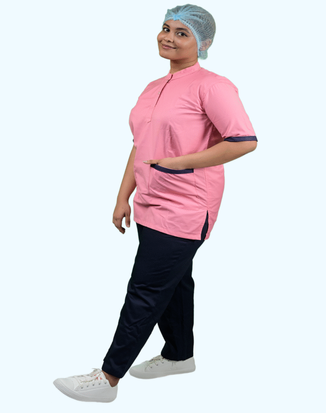 Nurse's Uniform Pink - Image 3