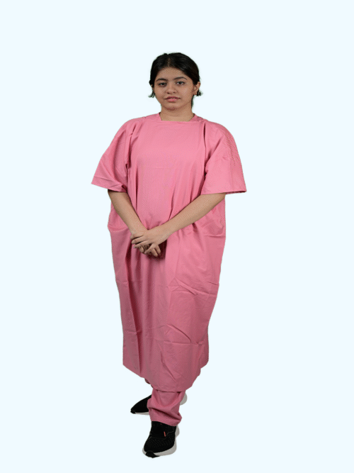 Pink Patient's Gown