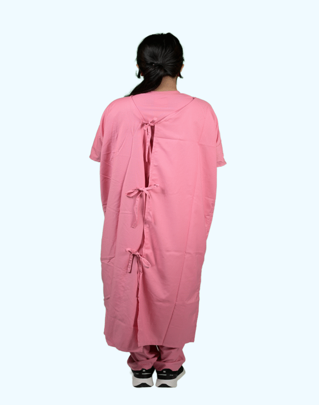 Pink Patient's Gown - Image 3