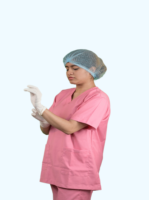 Pink Scrub Suit Female