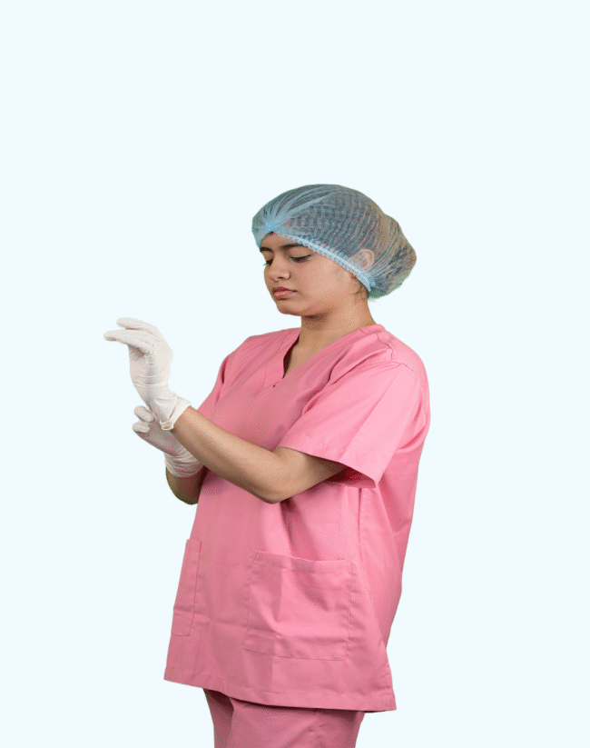 Pink Scrub Suit Female